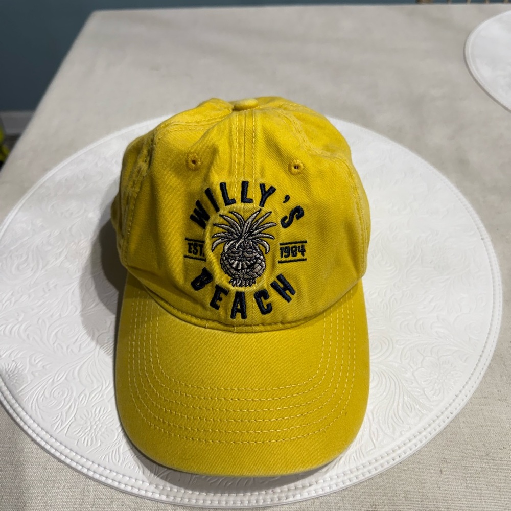Pineapple “Willy's Beach” Baseball Cap OSFA adjustable
